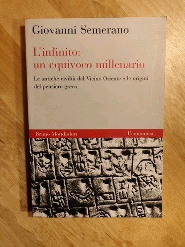 Giovanni semerano infinito - semerano, l'infinito