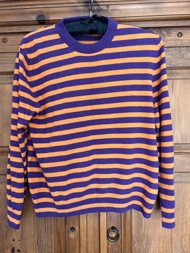 Maglione girocollo righe - a,