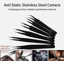 Pinzette acciaio per