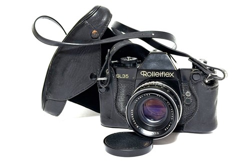Fotocamera analogica rollei - fotocamera,