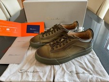 Santoni sneaker in pelle nappa
