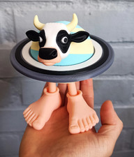 La Vaca Saturno Saturnita Rosso Cervello Italiano