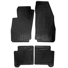 TAPPETINI IN GOMMA COMPATIBILI PER PUNTO EVO SET COMPLETO TAPPETINI AUTO