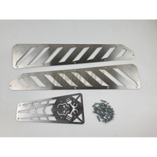Set pedane in acciaio inox