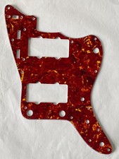 Battipenna chitarra elettrica per Fender Japan Jazzmaster Style,4 strati tartaruga rossa