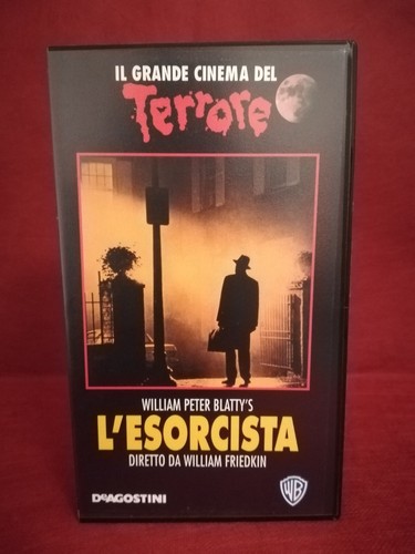 Esorcista videocassetta vhs - l'esorcista,