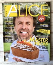 ALICE CUCINA Rivista SETTEMBRE 2018 Luca MONTERSINO Master Pieces