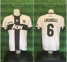 Maglia PARMA Calcio MATCH ISSUED Erreà 2016 2017 LUCARELLI + COA Bolaffi