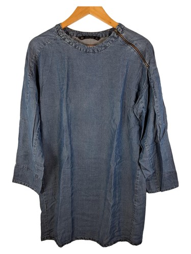 Zara basic vestito jeans - basic,