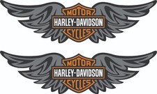 Harley Davidson Angel Sticker