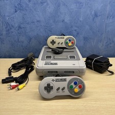 Super Nintendo SNES 1-Chip Console 2 Controller Originali Cavi Alimentatore PAL