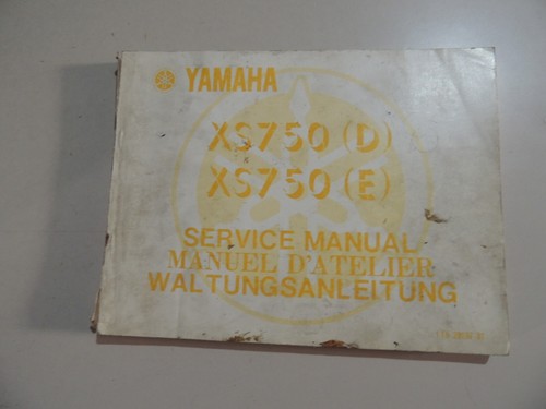 Manuale officina yamaha xs750 - officina,