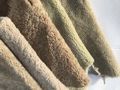 Scampoli pelle shearling - scampoli, di