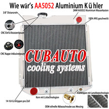 Radiatore da corsa 3 file per Ford Ranchero Falcon Mustang SWAP V8 5.0L AT '60~66