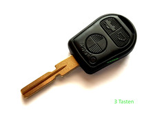 Alloggiamento chiave 3 tasti grezzo HU58 BMW E38 Z3 E36 E32 E34 E31 fino a ~1999 key