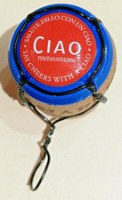 Capsula Blu con tappo in sughero Spumante Fontanafredda Ciao 