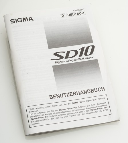 Manuale istruzioni sigma - manuale,