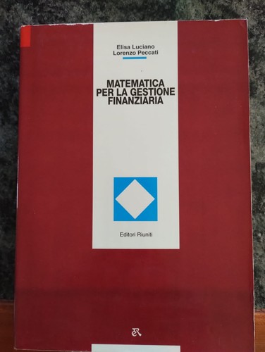 Matematica per gestione - matematica, la