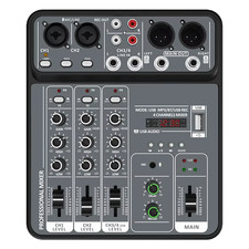 Mixer Audio a 4 Canali Mixer