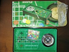 Roulette -  Mini Gioco da tavolo meccanico  Anni 80 - Roulette Game Vintage