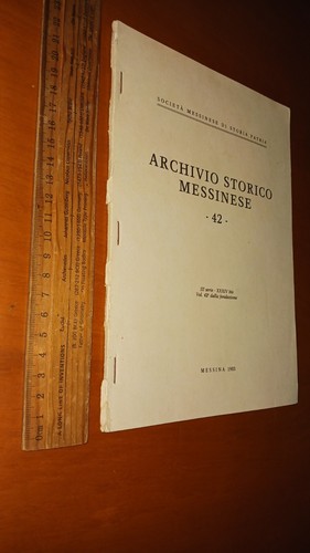Archivio storico messinese - storico, 42