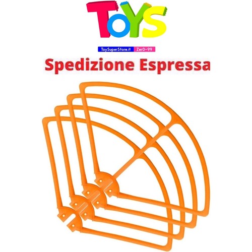 Set 4protezioni arancioni - set,