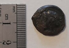 MAGNA GRECIA SICILIA IMERA TESTA NINFA E CORONA ALLORO RARA VEDI.04