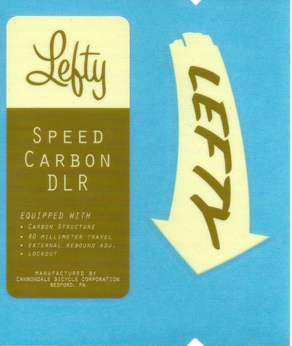 Cannondale lefty speed carbon - lefty,