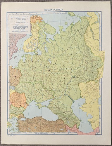 Russia cartina geografica - cartina,