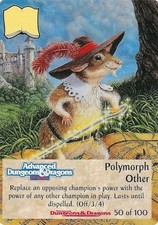 Polymorph Other 50/100 - Powers Spellfire CCG TSR, Inc. 1995