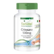 Fairvital chitosano 500mg - chitosano,