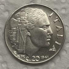 Moneta 20 Centesimi Regno