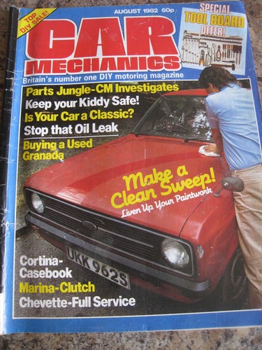 Car mechanics aug 1982 - car,