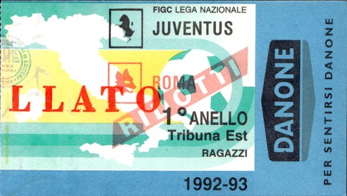 Biglietto stadio juventus roma - biglietto,