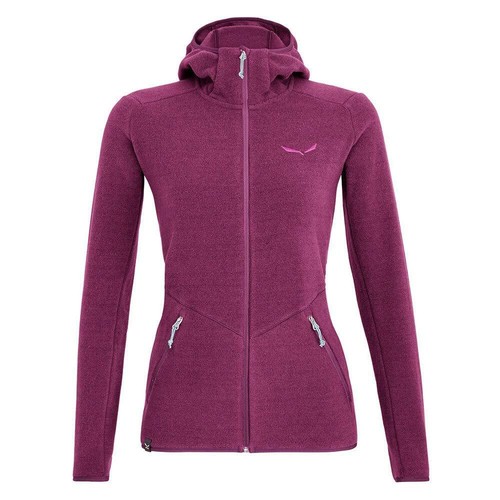 Felpa con cappuccio salewa - con,