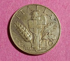10 Centesimi 1941 Impero Regno