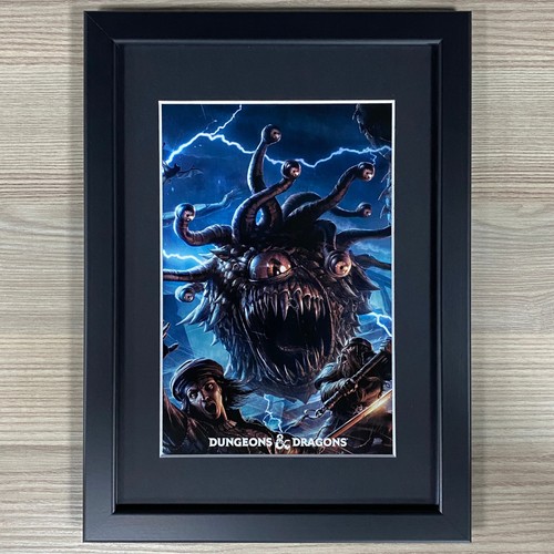 Monster manual framed art - monster,
