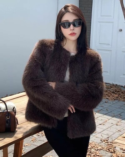Giacca cappotto pelliccia - giacca,