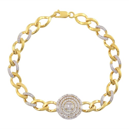 Pavé di diamanti halo - kt,