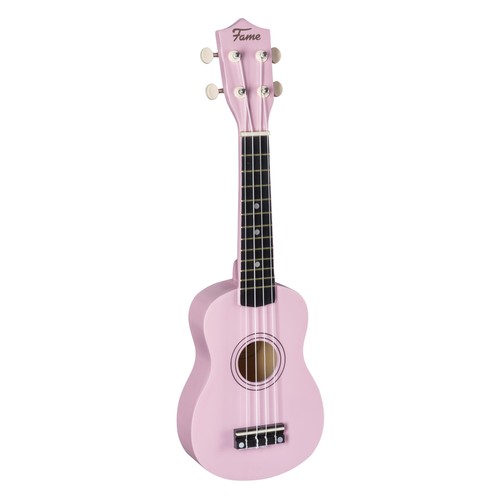 Fame uke ukulele soprano - fame, bw