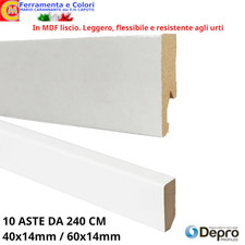 BATTISCOPA in MDF LISCIO