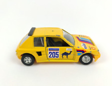 MODELLINO AUTO BURAGO PEUGEOT 205 TURBO 1/25 VINTAGE