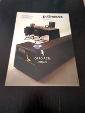 1979 POLTRONE TECNIKA SOTTSASS & H. VON KLIER UFFICIO VINTAGE AD PUBBLICITA