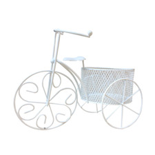 Triciclo Bici Cesto Fiori Vaso