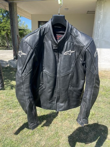 Alpinestars giacca pelle - alpinestars,