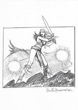 Milo Manara - Original Art - Donne e Motori 1 - Coppia di Quadri - Framed