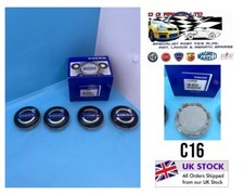Set 4 tappi centrali cerchi in lega Volvo 64 mm nuovi originali OE 31428880