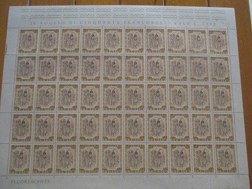 Italia 1975 foglio intero - italia,