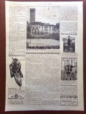 Pagina del 1926 Carcere San Vittore Milano Medaglia Elisa Matuzzi Ivo Aprigliano