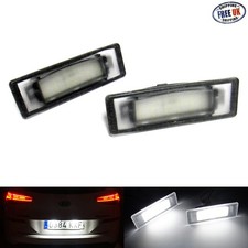 2x Luce targa patente LED per